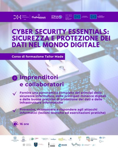 Cyber Security Essentials – Sicurezza e Protezione dei Dati nel Mondo Digitale